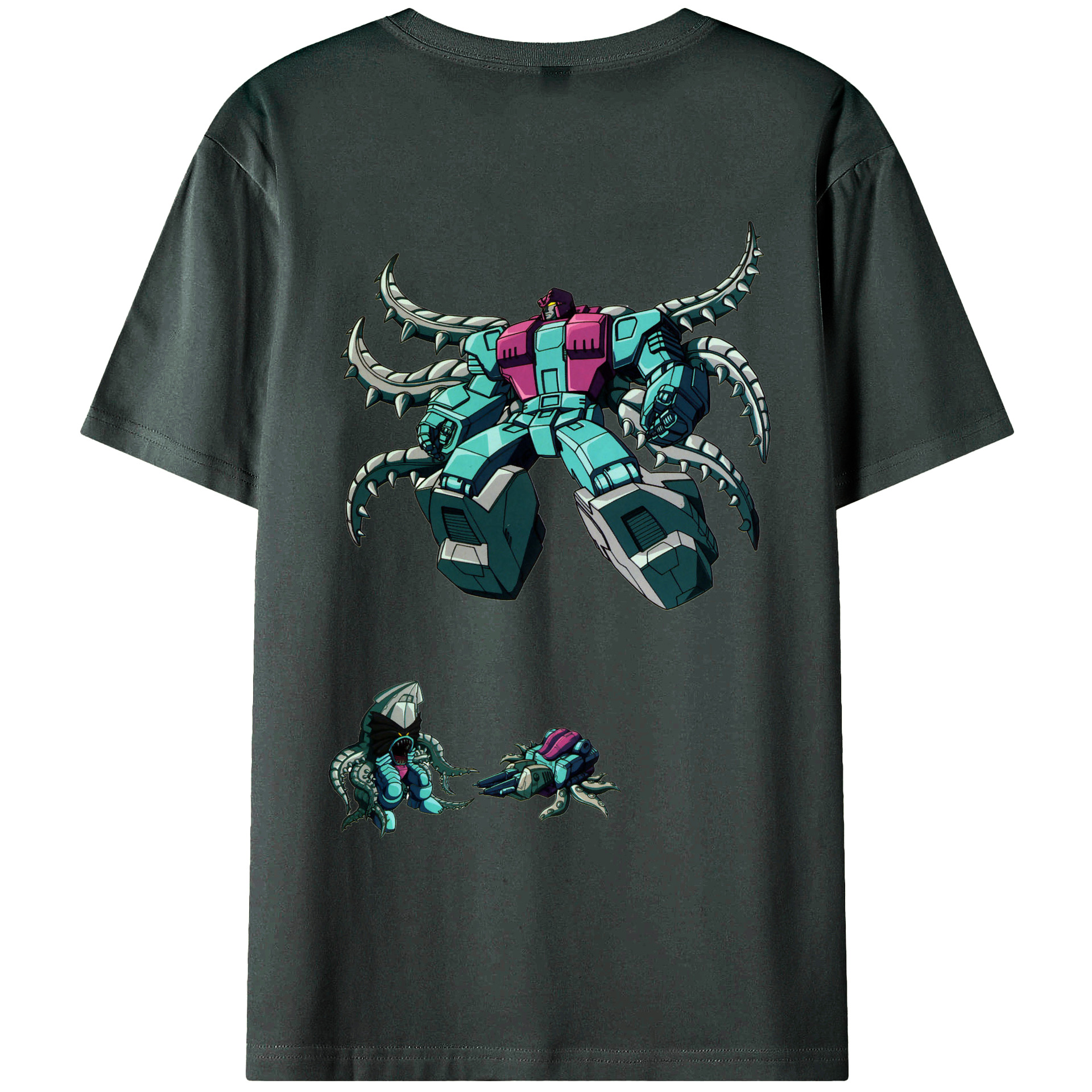 （画像用）  綿100％ メンズ半袖Tシャツ（バックプリント） 通気性